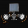Double projecteur solaire L450 2x200 Lumens De Wi-Light
