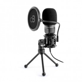 Microphone studio à condensateur avec directivité cardioïde MIC250