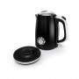 Bouilloire style rétro avec filtre calcaire RETRO TEA noir Kitchencook