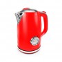 Bouilloire style rétro avec filtre calcaire RETRO TEA rouge Kitchencook