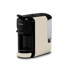 Machine à expresso multi dosettes et café moulu beige KITCHENCOOK