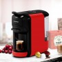 Machine à café multi dosettes et café moulu rouge Kitchencook