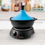 Tajine électrique avec pot en terre cuite KJINE_3 bleu Kitchencook - Reconditionné