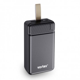 Batterie externe noire de 30000 mAh POWERHUB30 BLACK de Vortex