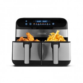 Friteuse Sans Huile Avec Deux Cuves  – 8 programmesAIRFLOW 9 de KITCHENCOOK