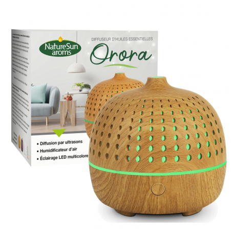 DIFFUSEUR D'HUILES ESSENTIELLES ORORA BOIS CLAIR NATUR'SUN AROMS