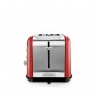 GRILLE PAIN DOUBLE FENTE AVEC FENETRE TOASTEO GLASS RED KITCHENCOOK