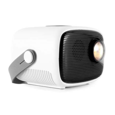 Projecteur MultiMedia Portable SPECTRE III - Mise en Miroir d’Écran, 30K h LED, 120" Image, HDMI/USB, Haut-parleur Intégré