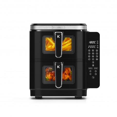 DOUBLE FRITEUSE À AIR SUPERPOSÉE 12 MODES – AIRFLOW 12 W KITCHENCOOK