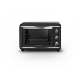 Four électrique chaleur tournante 23l vintage noir SCEO23B Schneider