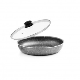 Sauteuse aluminium 24 cm avec couvercle CINTA ST24 TFI Durand Dupont