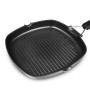 Grill carré 28 cm fonte d’aluminium GRILL28_TFI Kitchencook