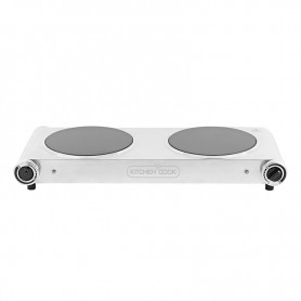 PLAQUE VITROCÉRAMIQUE KITCHENCOOK 2 FEUX 2400W HPV240