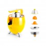 Presse agrumes double cônes avec filtre en acier PRESSPOD jaune Kitchencook