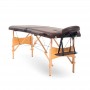 Table de massage pliante avec accessoires et housse TDM102 marron Yoghi