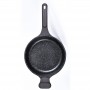 SAUTEUSE 28 CM EN FONTE D'ALUMINIUM AVEC COUVERCLE EN SILICONE SYCAMORE ST28TFI DE KITCHENCOOK