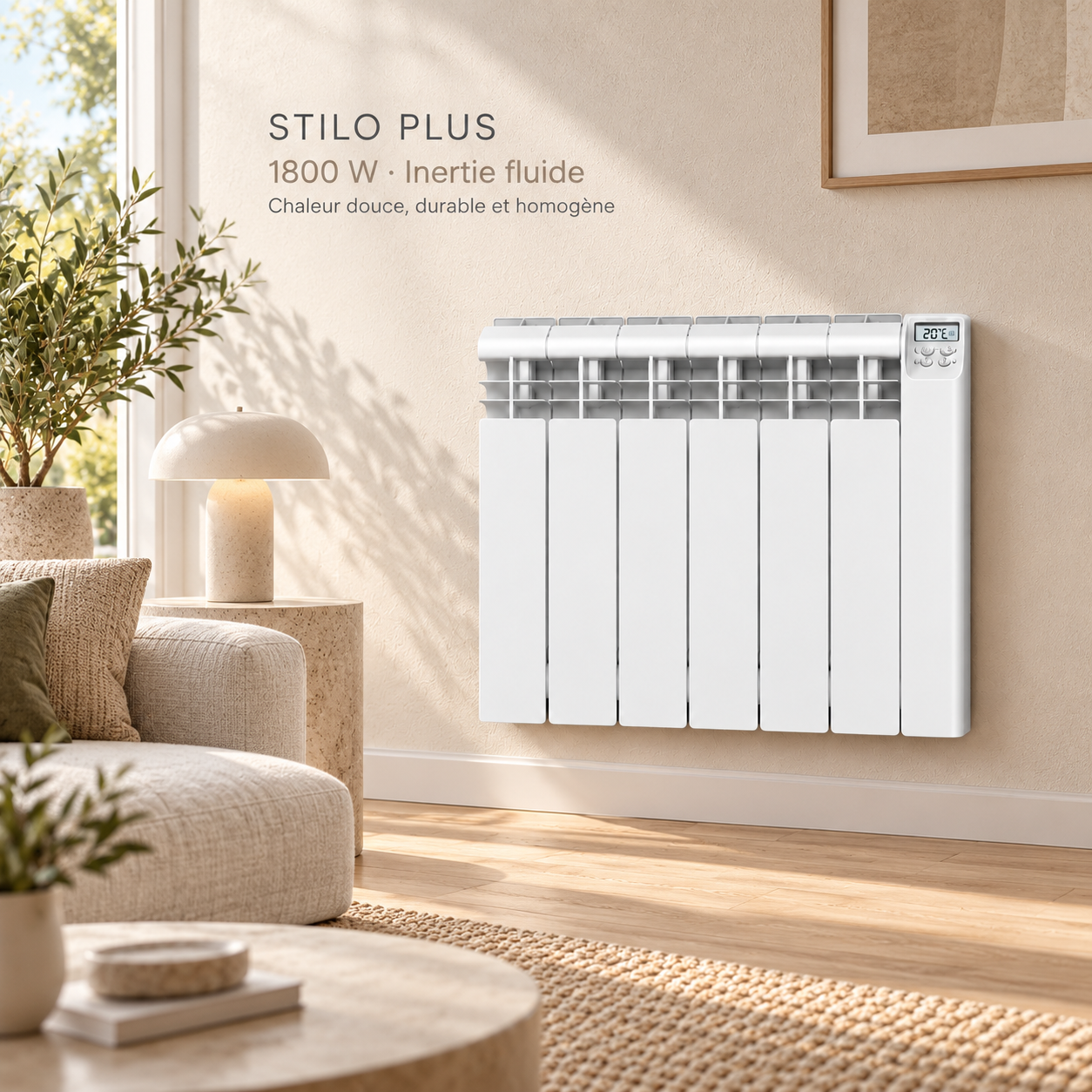 Delonghi - 02IFDL343 - Radiateur à inertie fluide - 1800 W - Programmation hebdomadaire - miniature 3 - Zenkaa